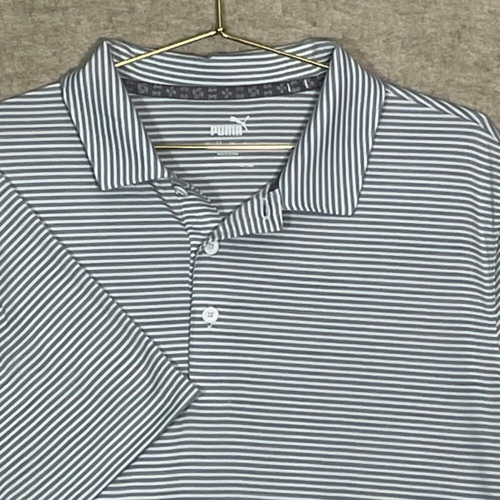 Puma Mens Soft Stretch Performance Golf Polo Shirt Size Medium